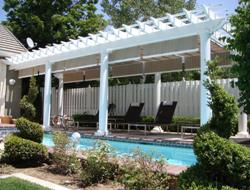 Custom Pergola Design 4020 - Exterior Custom Garden Structures - Chadsworth Columns: shop.columns.com